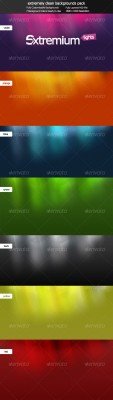 Extremium Lights Extremely Clean Background Pack - GraphicRiver
