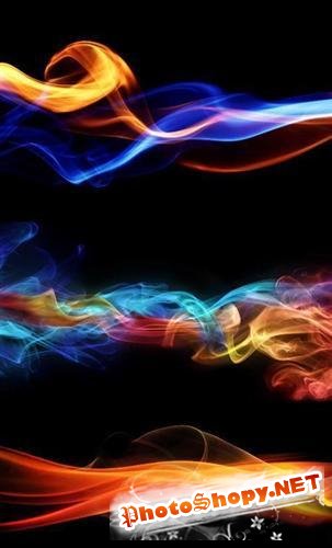Multicolored smoke - backgrounds (Разноцветный дым - фоны)