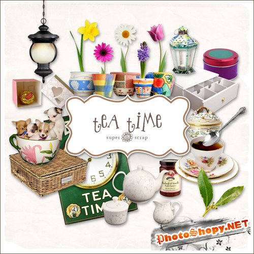 Scrap-kit - Tea Time