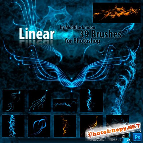 Dream Smoke Lines - Brushes For Adobe Photoshop