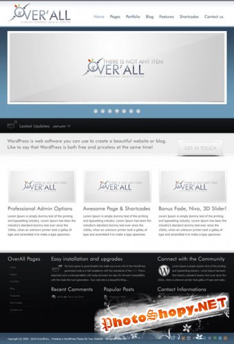 OverALL v1.3 - ThemeForest Premium WordPress Theme