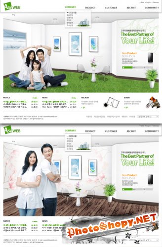 Web Templates technology products sale