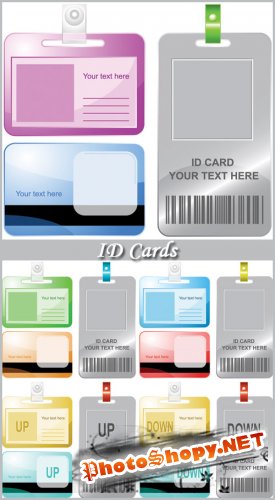 ID Cards - Stock Vectors
