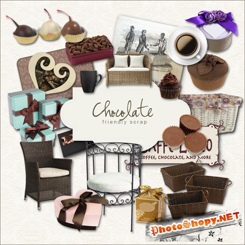 Scrap-kit - Love Chocolate