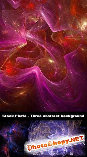 Stock Photo - Three abstract background