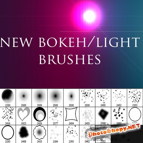 New Bokeh-Lighting Brushes