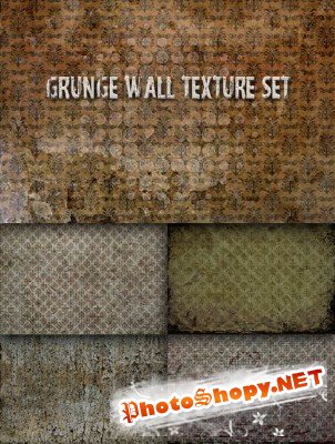 Grunge Wall Texture Set