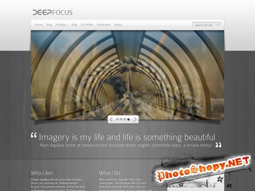 ElegantThemes DeepFocus Theme v 2. 6 April