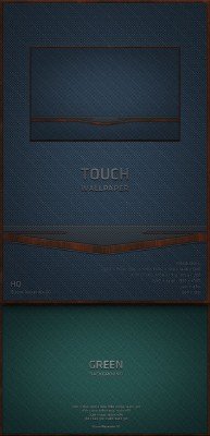 Touch and Green Backgrounds