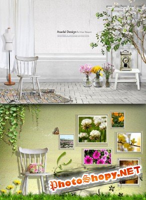 Sources - Flower Photo Decorations