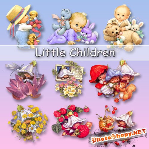 Маленькие Дети | Little Children (23 PNG)