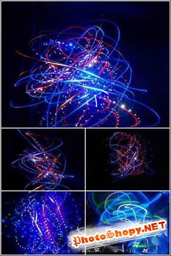 Быстрые электроны - абстрактные фоны