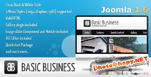 Basic Business - Thivtr Joomla 1.6 Template