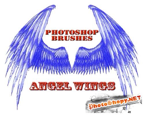 Brushes for Photoshop "Angel Wings"