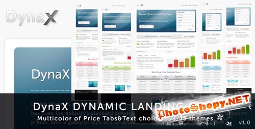 Themeforest - DynaX - Landing Page - RIP