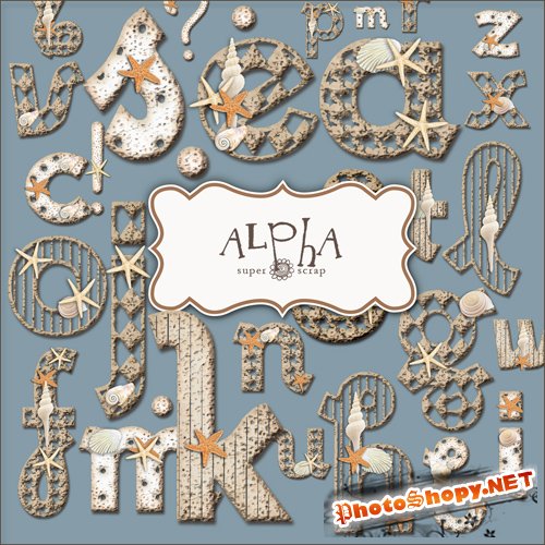 Scrap-kit - Sea Alpha