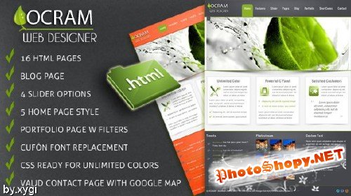 MojoThemes - Ocram – Business HTML Theme - RIP