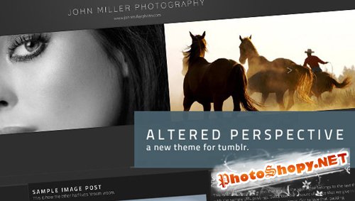 Mojo themes - Altered Perspective – Tumblr Theme