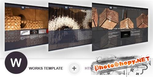 ThemeForest - W WORKS Template - HTML/CSS (3 SKINS) - Rip