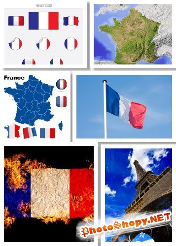 Франция - карты, флаг, символы | France Symbols