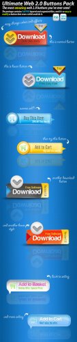 Ultimate Web 2.0 Download Buttons