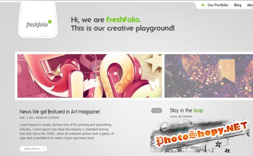 ThemeFuse Freshfolio Developer Theme v1.0.6 for Wordpress v3.x