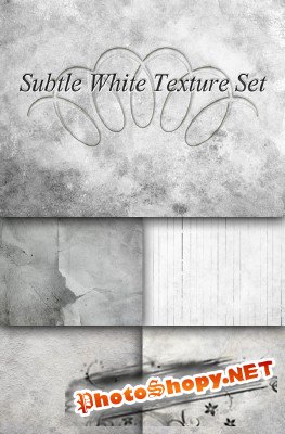 Subtle White Texture Set