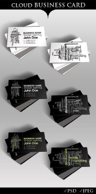 Cloud Business Card-GraphicRiver
