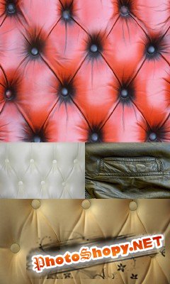 A set of textures leather