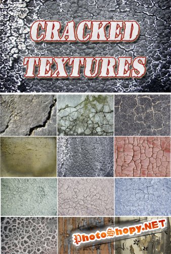 Cracked textures Collection