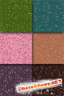 A set of mosaic textures