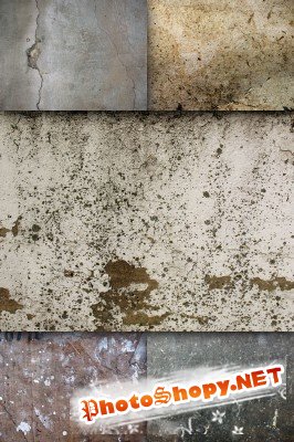 A set of old wall texture