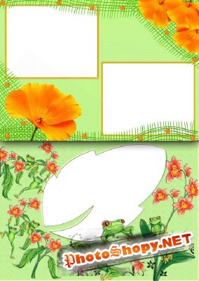 Photo Frame - Small Frog