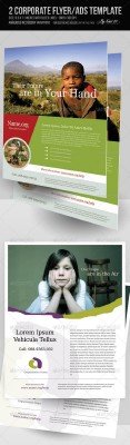 GraphicRiver - 2 Corporate-Style Flyer/Ads Templates