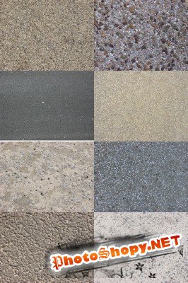 Set asphalt texture