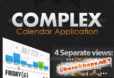 GraphicRiver - Complex Calendar Application