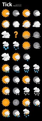 Free Weather Icons (38 icons)