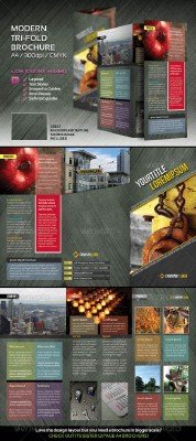 GraphicRiver Modern trifold brochure