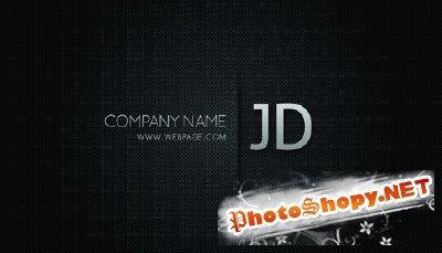 Graphicriver blackish business card