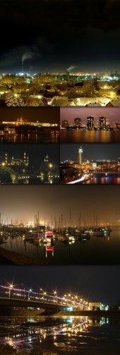 Night City Photo Cliparts