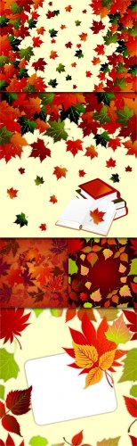 Autumn Vector Backgrounds #1