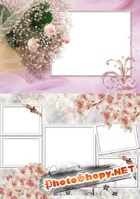 Photo Frame - Wedding Flowers