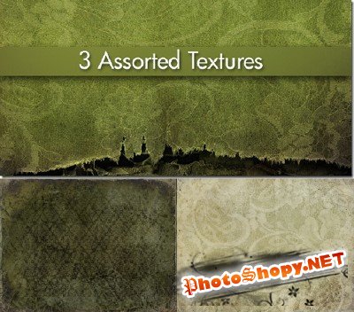 3 Assorted Textures