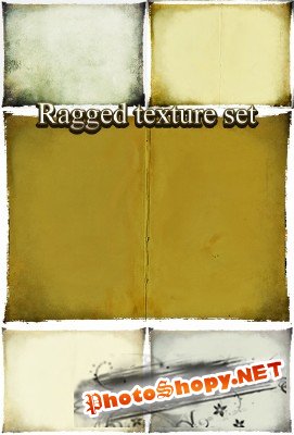 Ragged Pages Texture Set