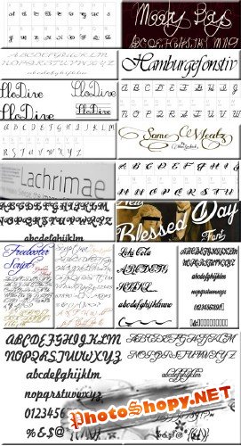 50 Nice Script Fonts