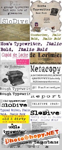 23 fonts collection