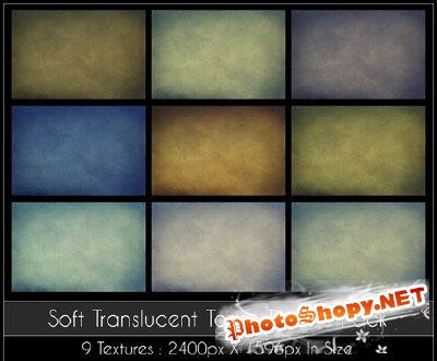 Soft Translucent Tones Texture Pack