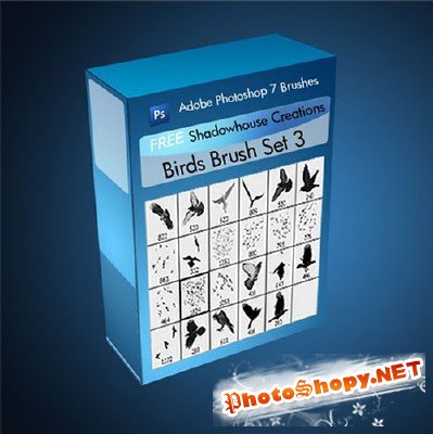 Shadowhouse Creations Birds Brush Set 3