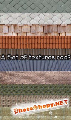 A set of textures roof