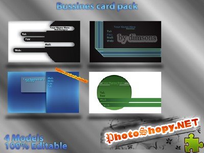 Business card pack
